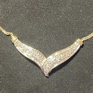 Previously Owned Baguette-Cut Diamond Chain Necklace 1 1/2 ct tw 14K Yellow Gold